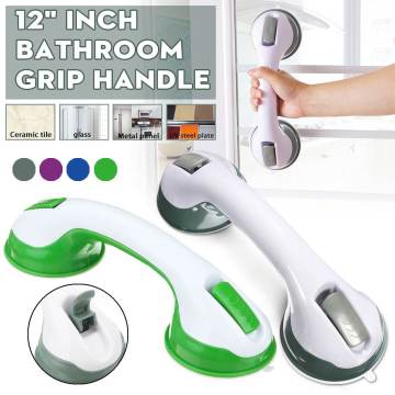 Portable Bathroom Grab Toilet Handle Handrail Grip SPA Bath Shower Tub Safety Helping Vacuum Suction Cup Anti Slip Support