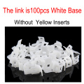 White Base for Tile Leveling Spacer System Construction Tool Accessories Wedges Tiling Flooring PE Tile Grout