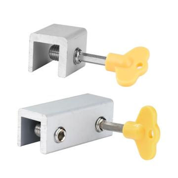 Window Security Key Lock Sliding Doors Windows Restrictor Child Safety Anti-theft Door Stopper Household Improvement Hardware