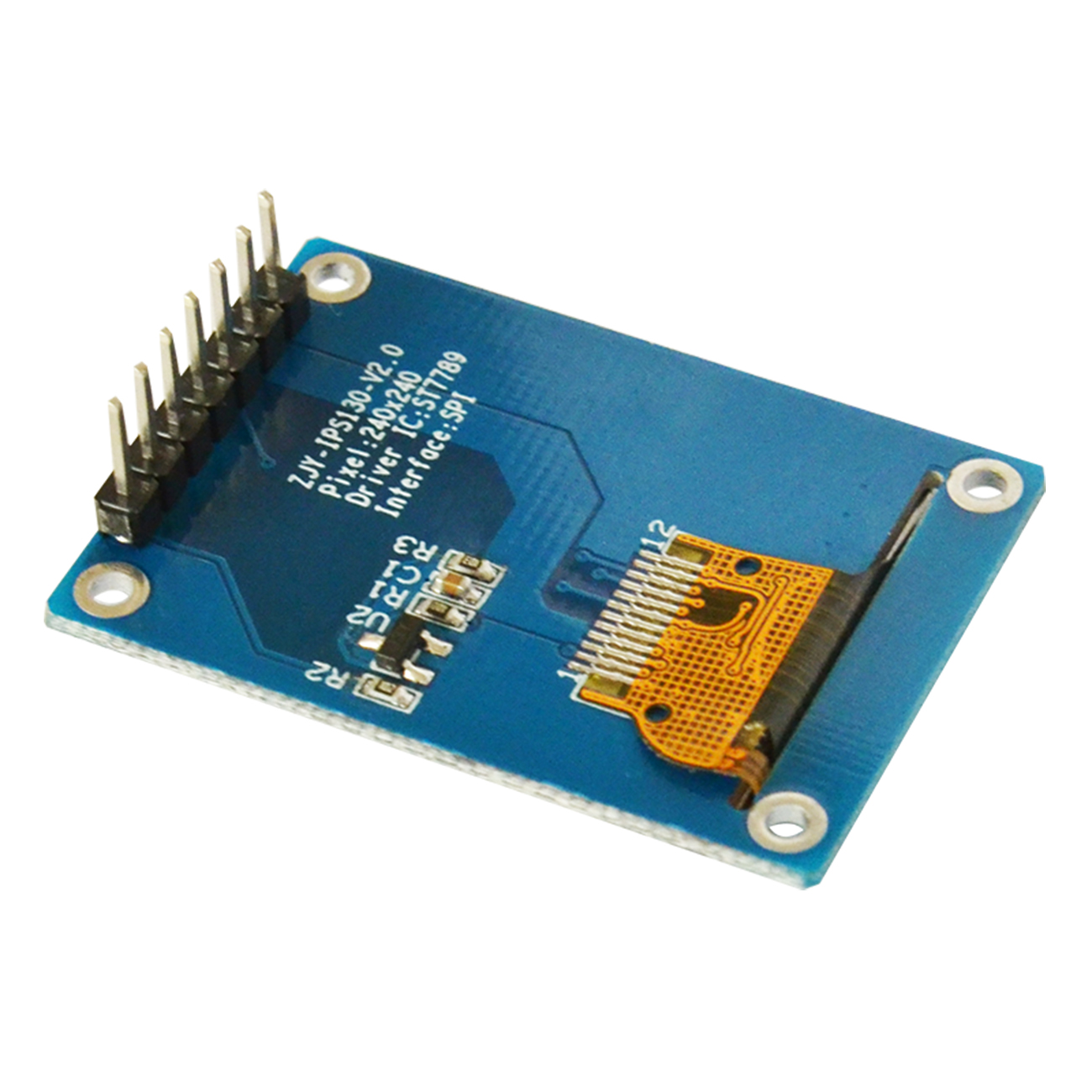 1.3 Inch IPS OLED Display Module 240 * 240 RGB TFT for DIY LCD Board ST7789 7Pin 4-Wire Electronic