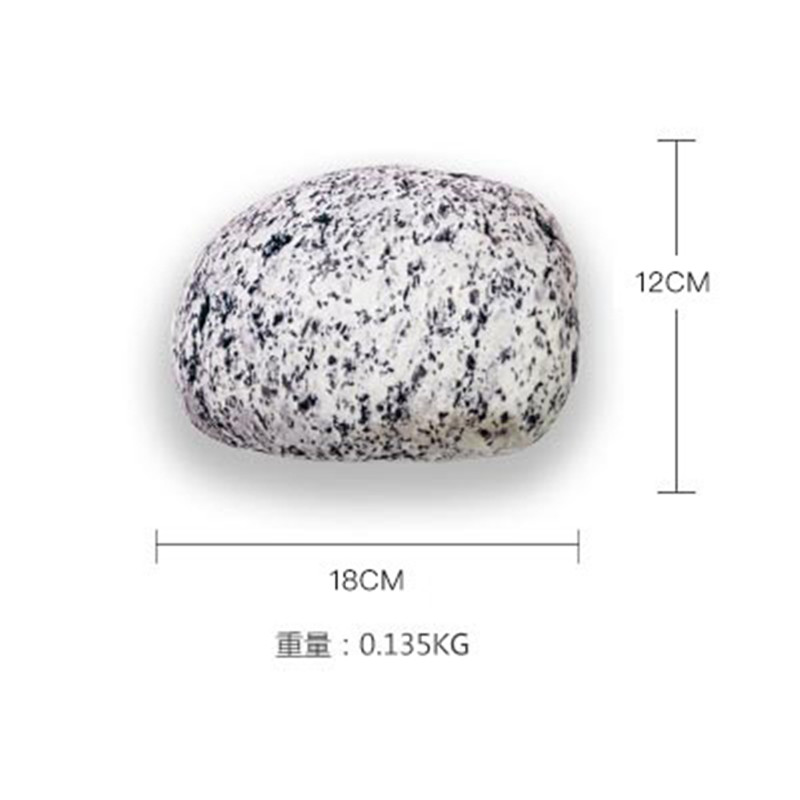 6PCS Pebble Stone Pillow Children's Room Simulation Stone Pillow Texture Cobble Small Stone Pillow Baby Plush Pillow Kids Gifts