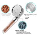 3-Function Adjustable Jetting Lonic Pure Filter Shower Head High Pressure & Water Saving Shower head for Best Shower Experience