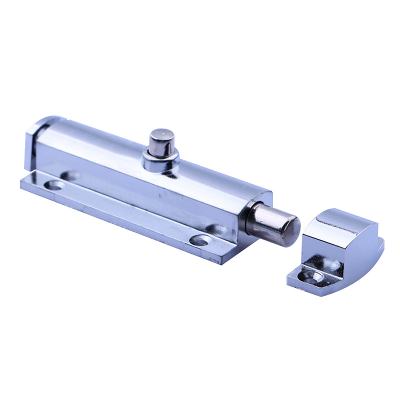 High Quality Home Door Window Plastic/Zinc Alloy Security Slide Bolt Lock for Bathroom Toilet Spring Latch