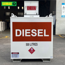 Carbon steel 500 liter fuel diesel storage tank