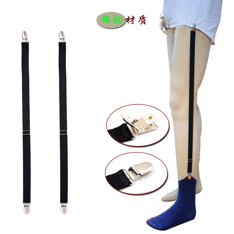 New Mens Shirt Stays Garters Suspenders For Shirts Gentleman Leg Braces Fashion Men Shirt Suspenders Garter Holder Business