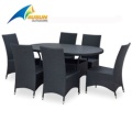 wicker garden dining set