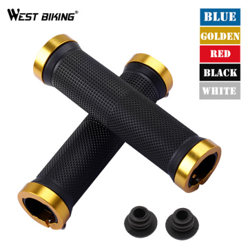 WEST BIKING Bicycle Handlebar Grips Cycling Bicycle Accessories Non-slip Bicycle Handlebar Grips MTB BMX Bike Handle Bar Grips