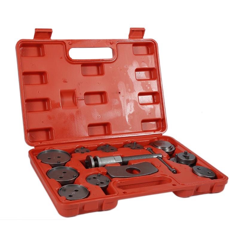 13PCS/SET Car Auto Wheel Cylinder Disc Brake Pad Caliper Repair Kit Replacement Piston Rewind Hand Tool Repair Care Accessories