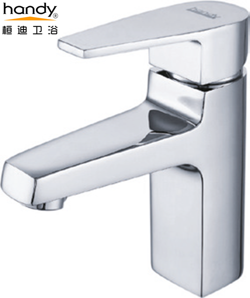 Top fashion Single-handle chromed brass basin mixer faucets