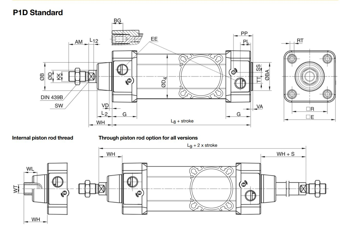 aluminum air cylinder tubing