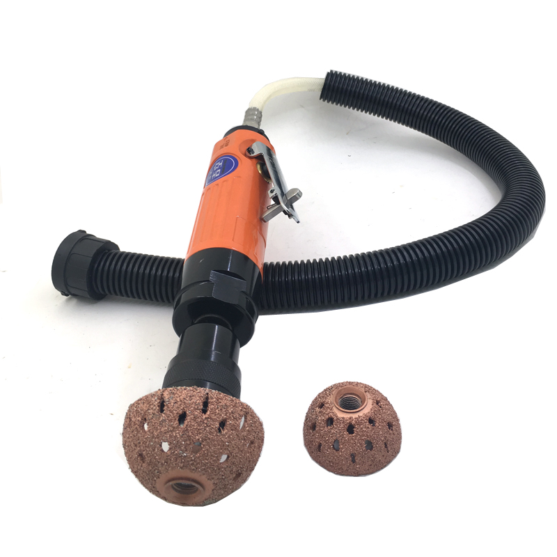 Air Tire Tyre Buffer Kit Tool Low Speed Pneumatic Die Grinder Glue Eraser Tool W/ Tire Buffing Wheel 38mm 55mm Grinding Head