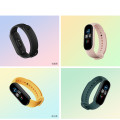 100% Original Xiaomi mi band 5 strap silicone bracelet Mi band5 Yellow Strap wrist XiaoMi Mi Band 5 replacement silicone strap