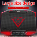 Powerful 18 Inch Gaming Laptop Cooler 5 Fan Led Screen 2 USB Laptop Cooling Pad with Stand for Professonal Gaming Laptop Gamer
