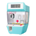 Catcher Alarm Clock Coin Operated Toy Machine Crane Machine Candy Doll Grabber Claw Arcade Games Automatic Mini Vending Kit Kids