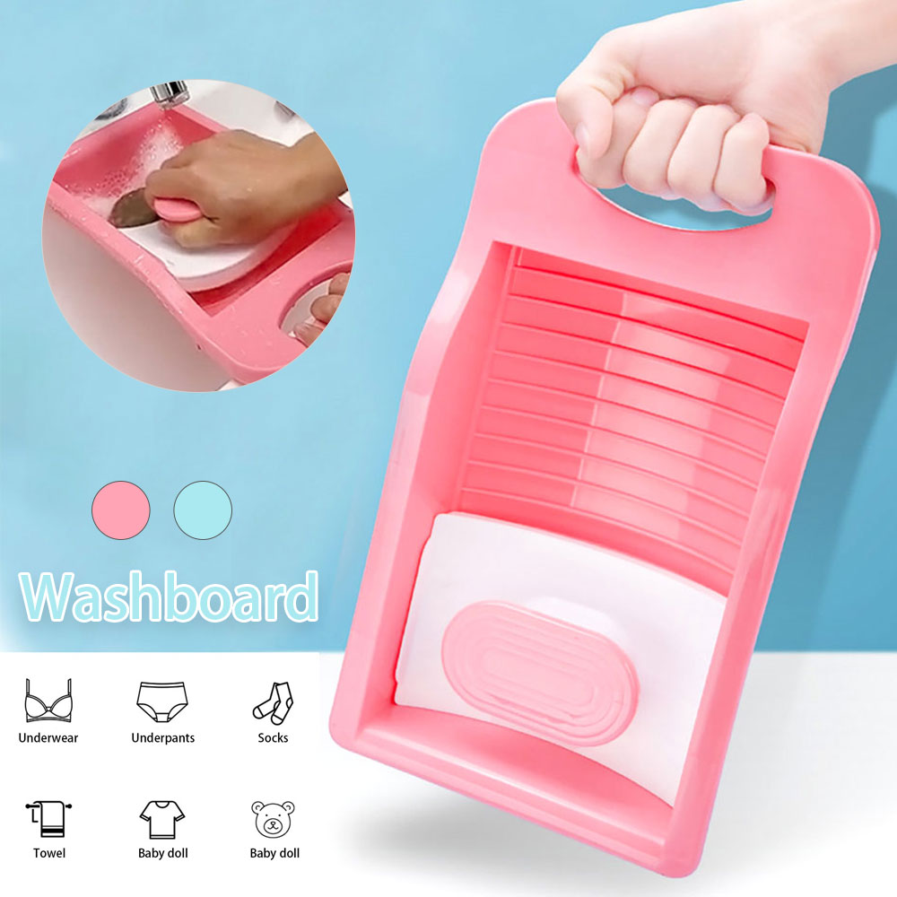 Mini Underwear Washboard Antislip Laundry Washtub Portable Household Scrubboards Washboard Washing Board Clothes Cleaning Tools