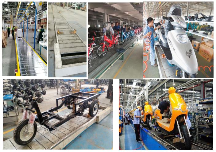 slat chain conveyor assembly line