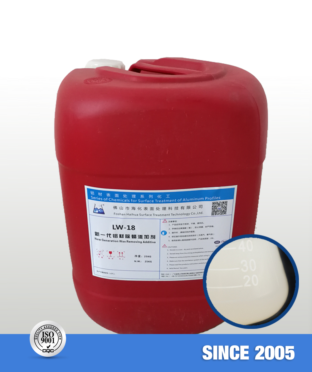 aluminum wax removal agent