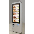 Restaurant self service Ordering information Kiosk with Terminal pos Payment System