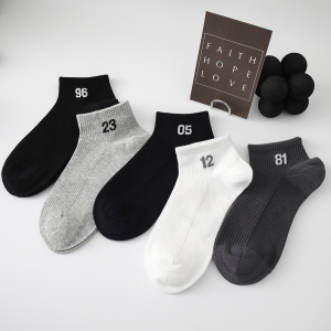High-Quality Imitation Double Needle Men's Crew Socks