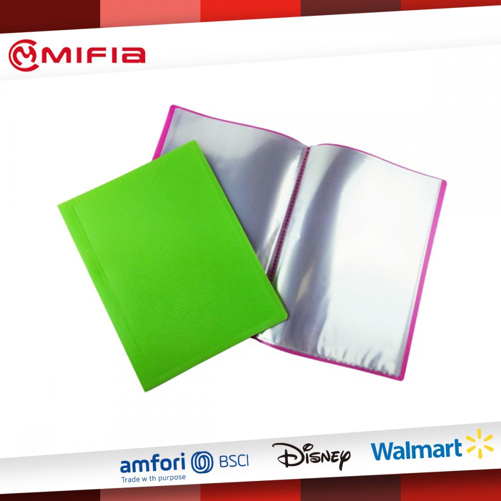 Pp Solid Display Book With Orange Peel Texture Mfo 1148 Jpg