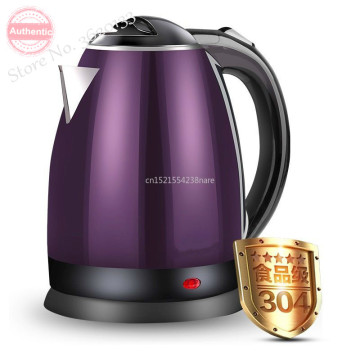 1.8L,304 stainless steel Water Boiler Bottle Electric Water Kettlefood grade Anti-hot Underpan Heating Safety AutoOff 1500W 220V