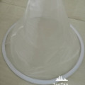 1PCS Mesh Nylon Cone-shape Honey Strainer Filter Fiber Net Single Layer White Beekeeping Tools Purifier Apiary Equipment