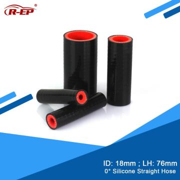 R-EP 0 degree Straight Silicone Hose/Tube18MM Rubber Joiner Tube for Intercooler Cold air intake Pipe tube turbine inlet fastene