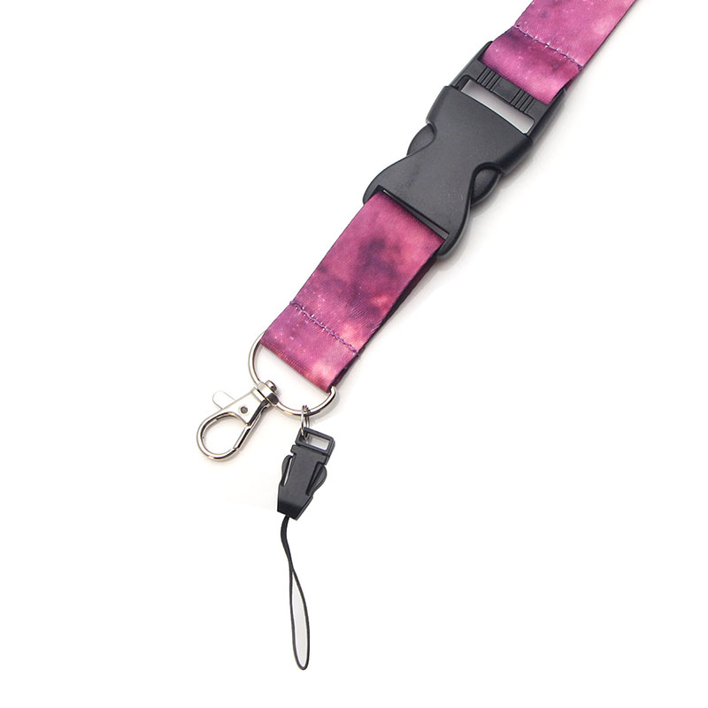 R79 Ransitute Pink Star Phone Strap Neck Lanyard Key ID Card Mobile Phone USB Bracket Lanyard Ribbon