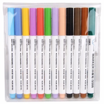 12 colors white board maker pen whiteboard marker liquid chalk erasable glass ceramics maker pen easy erasing