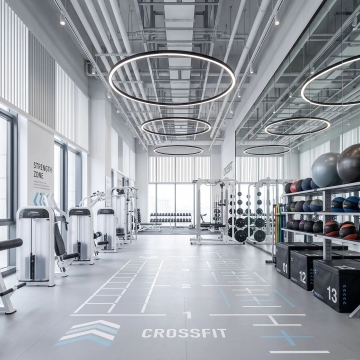 200㎡ Corporate Gym Equipment Solution