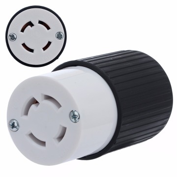 1pc 30 Amps Twist Lock 4-Wire Electrical Female Plug Receptacle 125/250V Electrical Supplies Generator Socket