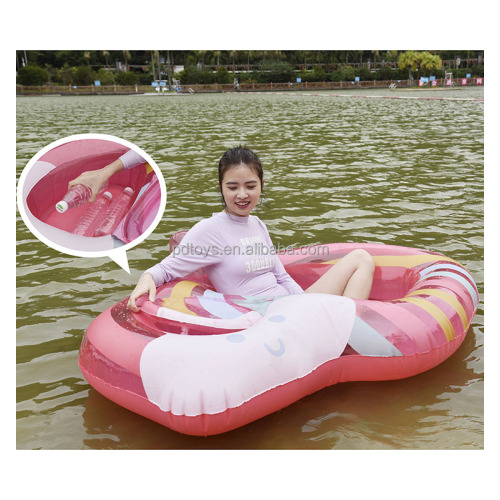 Summer Water Rainbow Floating Bed Inflatable Pool Float for Sale, Offer Summer Water Rainbow Floating Bed Inflatable Pool Float