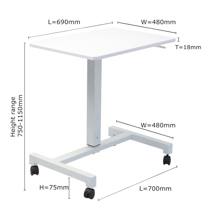 Pneumatic Standing Desk10