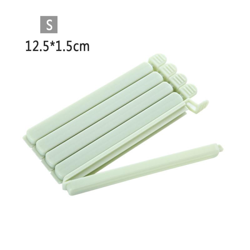 5Pcs Food Bag Clips 2 Sizes Househould Food Snack Storage Seal Sealing Bag Clips Sealer Clamp Food Close Clip Seal Kitchen Tool