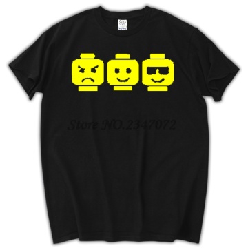 Lego Heads t shirt, boys t shirt sizes 5-15 years,childrens gamer t shirt cotton men tshirt summer top tees