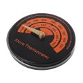 0-500 Degree Magnetic Stove Thermometer Heat Powered Wood Log Burner Fireplace Fan Thermometer BBQ Smoker Grill Thermometer