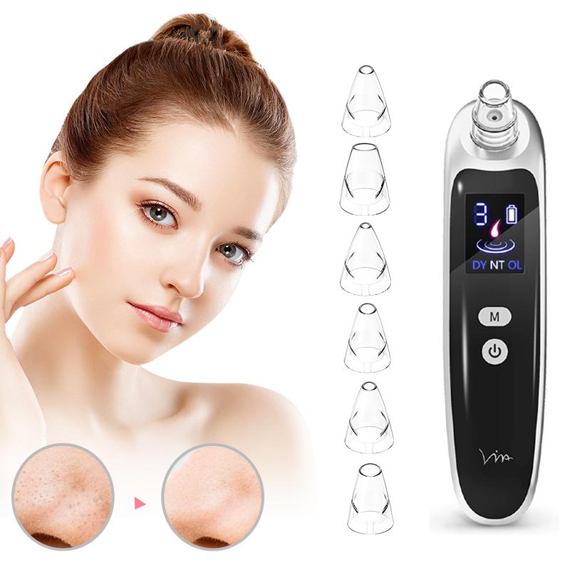 Electric Acne Blackhead Remover Vacuum Suction Face Pimple Extractor Tool Black Spots Facial Pores Cleaner black head remover