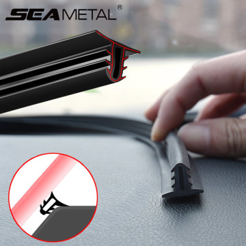 Car Dashboard Seal Strips Noise Insulation Automobile Rubber Strips Auto Windshield Sealing Gap Stickers Sound Car Accessories