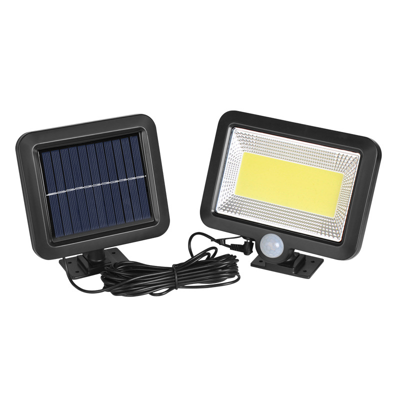 3 modes 56LED/100LED COB Solar Light Outdoor Motion Sensor Wall Light Waterproof Emergency Pathway Street Security porch Lamp