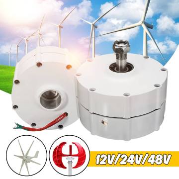 6000W 12V 24V 48 Volt 3 Phase PMSG Brushless Electric Wind Power Turbine Generator Permanent Magnet Generator Alternator Motor