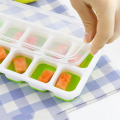 1pc 21 Grids/14 Grids Food Grade Silicone Ice Tray Home with Lid DIY Ice Cube Mold Square Shape Ice Cream Maker Kitchen Bar Tool