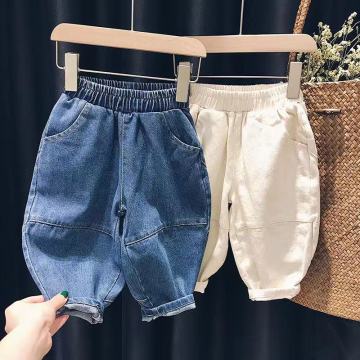 Children's Clothing 2020 Spring New Boys Jeans Summer Korean Baby toddler girl pants kids cowboy baby boy