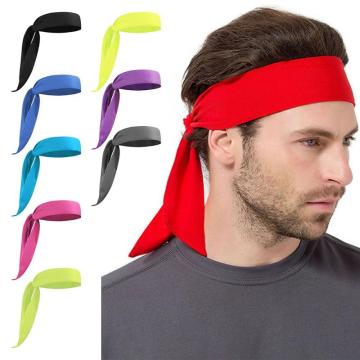 Outdoor Sport Headband Unisex Stretch Sweat Headband Sport Yoga Fitness Sweatband Headband Sweatband Sports Safety Dropshipping