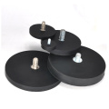 Coating Rubber Magnetic Round Base Thread Rod Type