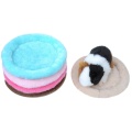 Soft Cashmere Hamster Sleeping Bed Hedgehog Chinchilla Ferret Carrier Guinea Pig Bed Winter Small Animal Cage Mat