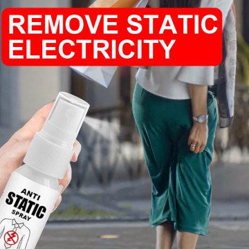 30ML Antistatic spray Static Remover Sprays for Clothes Lasting Anti-Wrinkle Anti-Sticking Household Chemicals Anti Static Spray