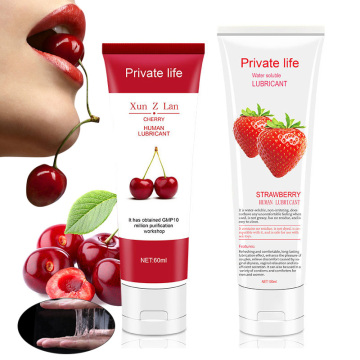 2019 New Fruit Flavor Lubricant for Anal Sex Oral Sex Massage Oil Lubricating Oil Lube for Oral Vagina Anal Sex Gel for Gay