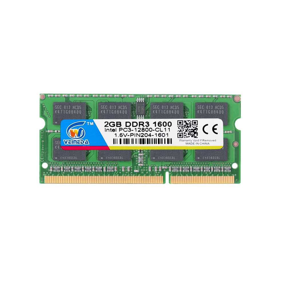 VEINEDA DDR3 8GB Ram Sodimm ddr 3 4gb 1600 1333 For Intel AMD laptop Ram Memory