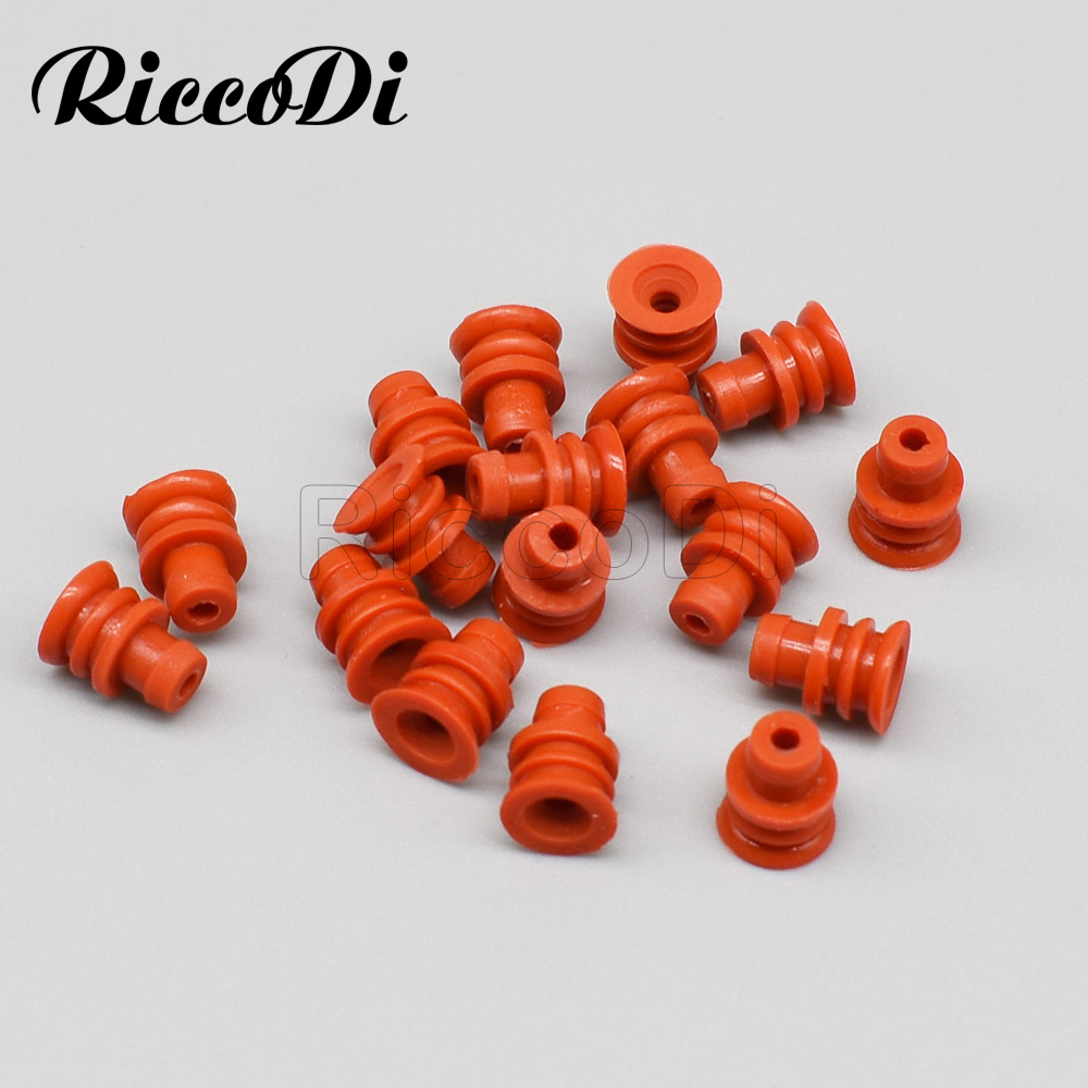 100-1000 2.2 2.8mm Series Waterproof Automotive Connector Rubber Seal Super Sealed Silicone Wire Seals For Auto Connector