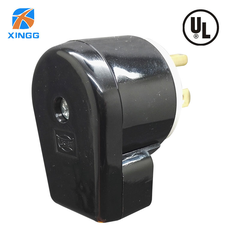 15A AC Power Electrical Industrial Male Locking Plug Connector Straight Blade Female Adaptor Extension Cord UL Listed